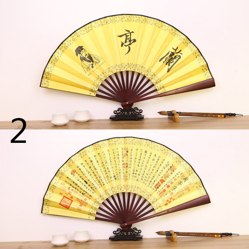 Bamboo craft fan