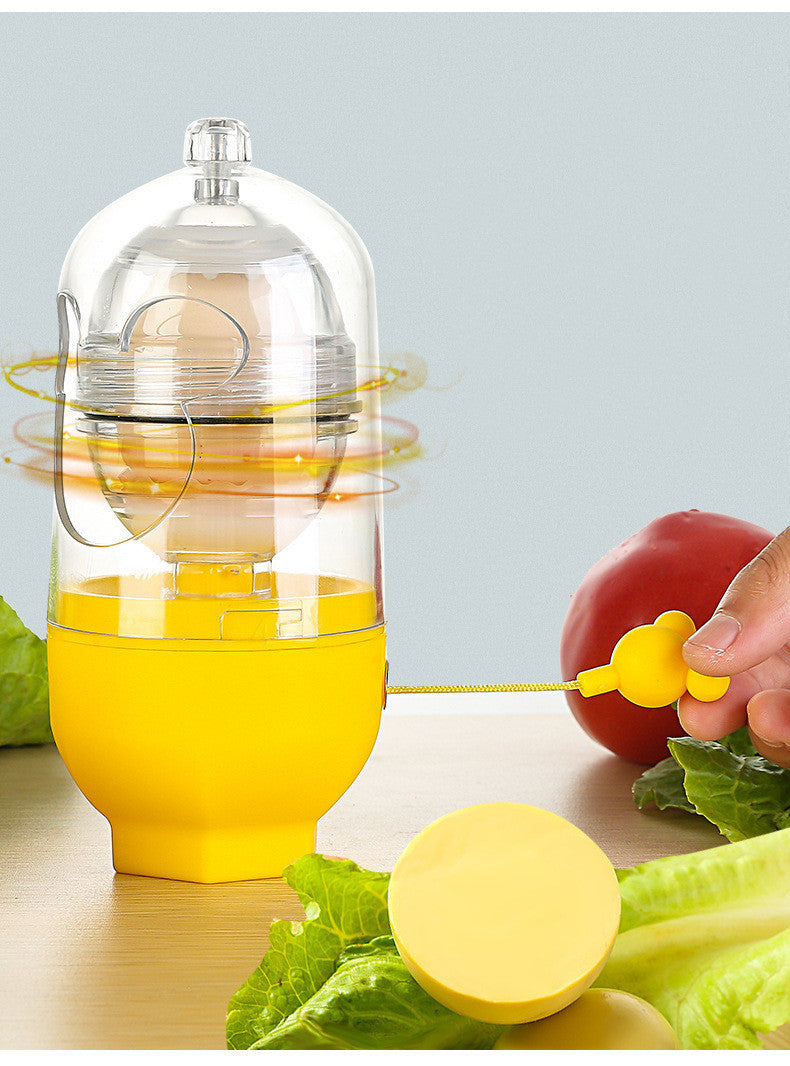 Eggs Mixing Maker Manual Blender Egg Stirring Golden Eggs Puller Utensils Shaker Multi-cutter Household Slicer Kitchen Gadget