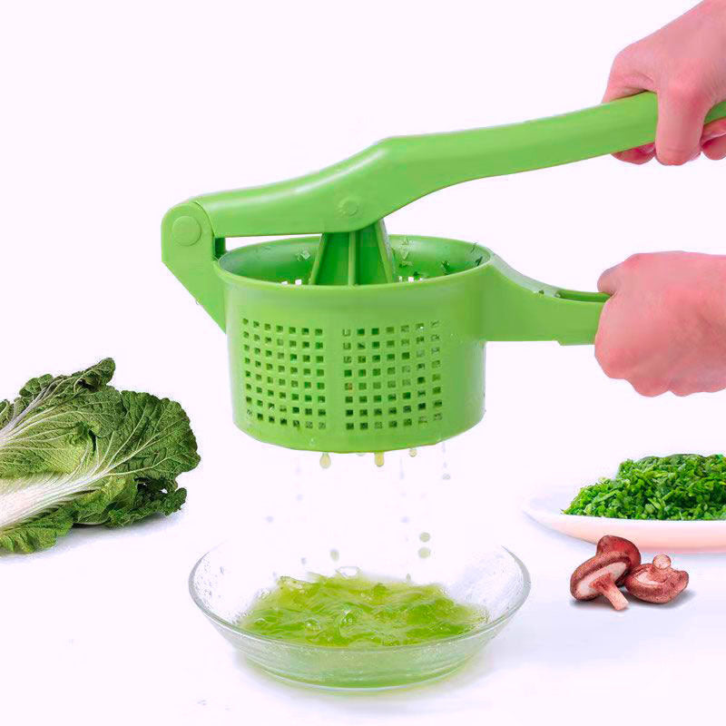Handheld Vegetable Press Crusher – Squeeze Tool for Dumpling & Pie Fillings