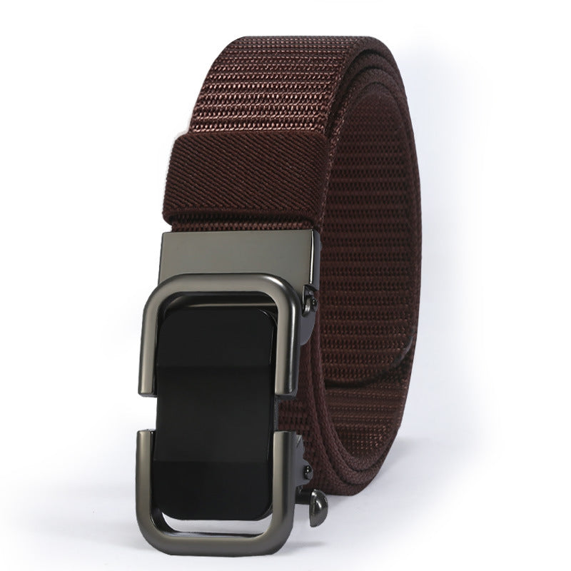 Men's Toothless Nylon Canvas Belt