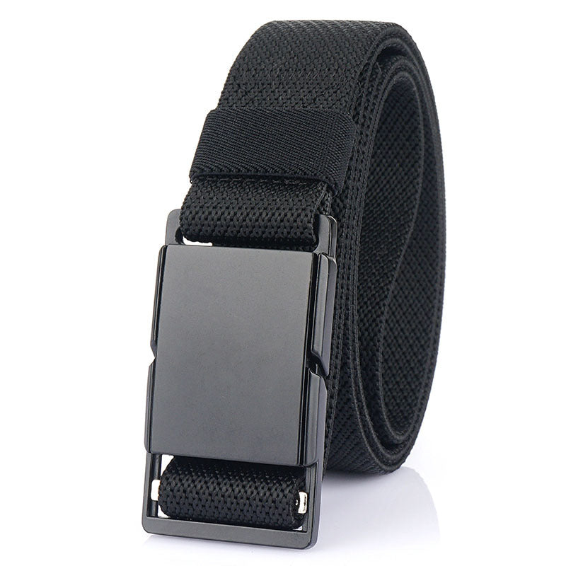 Metal Magnetic Buckle Casual Jeans Belt