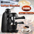 Compact Italian-Style Semi-Automatic Home Mini Espresso Machine