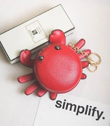 Small Crab Coin Purse – Cute Mini Wallet for Kids & Adults