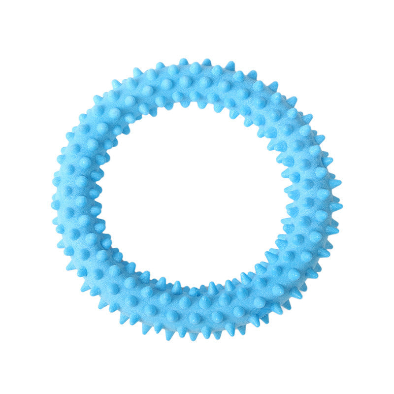Floating Donut Rubber Bite-Resistant Molar Dog Toy