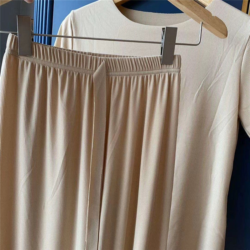 Women's Summer Pajamas Casual Loungewear Two-piece Set