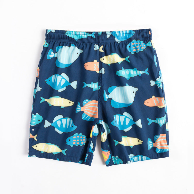 Children's Beach Shorts – Boxer Swimming Trunks