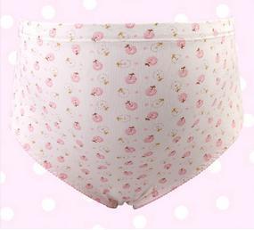 Maternity High-Waist Cotton Underwear – Adjustable Stomach Lift Pants