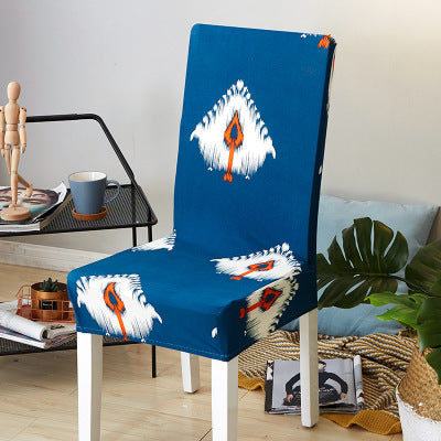 Elastic Siamese Solid Color Stretch Office and Hotel Chair Cover