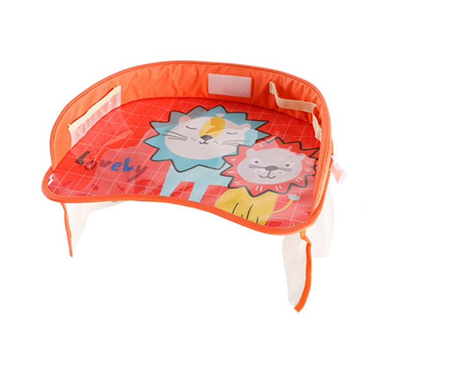 Baby Car Seat Travel Tray Table – Snack & Activity Organizer