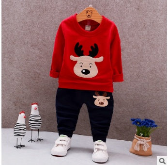 Dinosaur Long Sleeve Baby Sweatshirt – Cotton Toddler Pullover