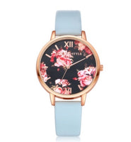 Sky blue rose gold