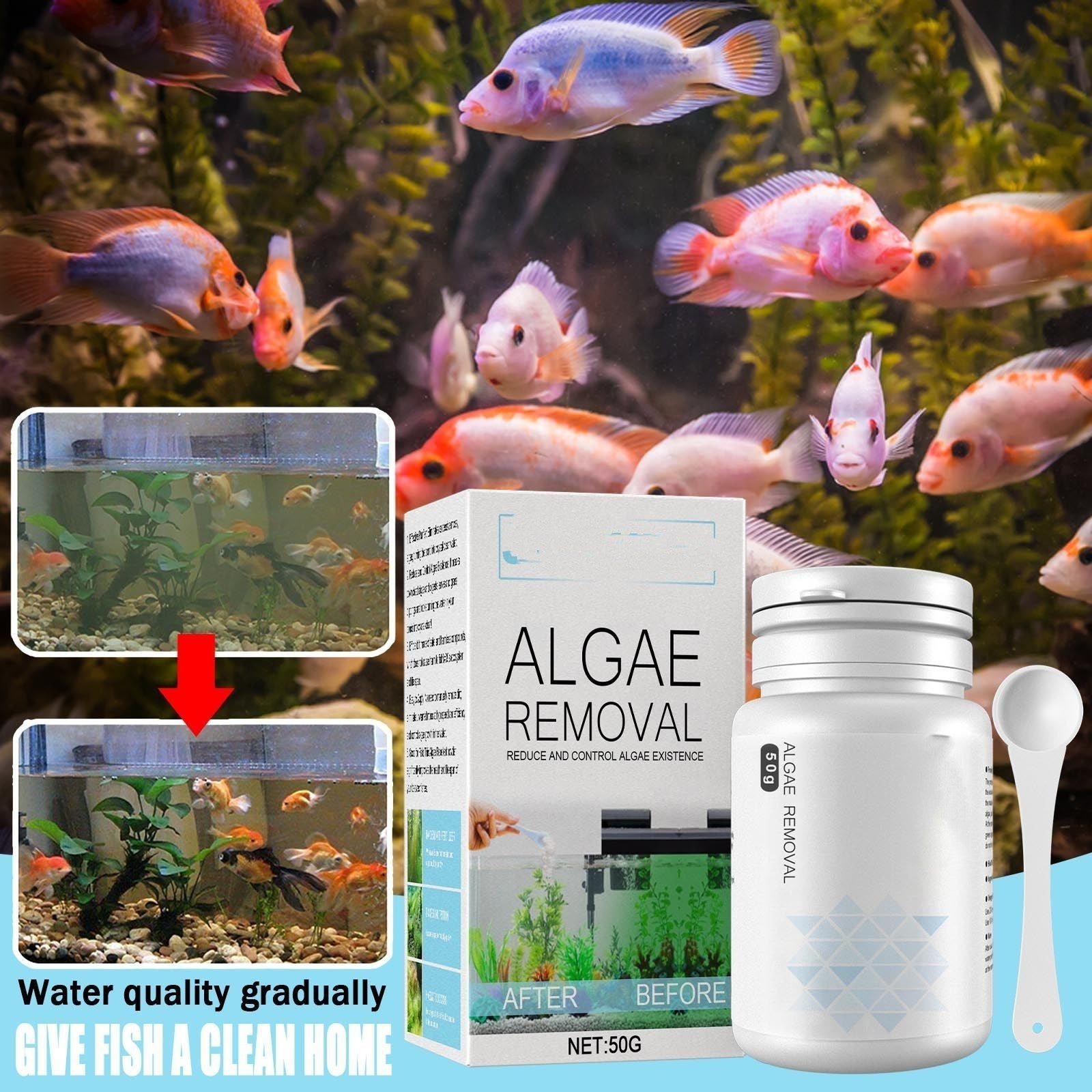 Aquarium Algae-removing Potion Moss-removing Agent