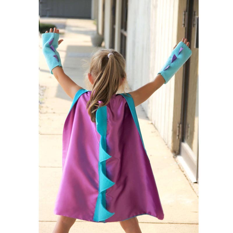 Kids Dinosaur Cloak Set Halloween Costume
