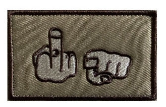 Embroidery Badge Embroidered Cloth Stickers – Velcro Letters for Clothing and Accessories