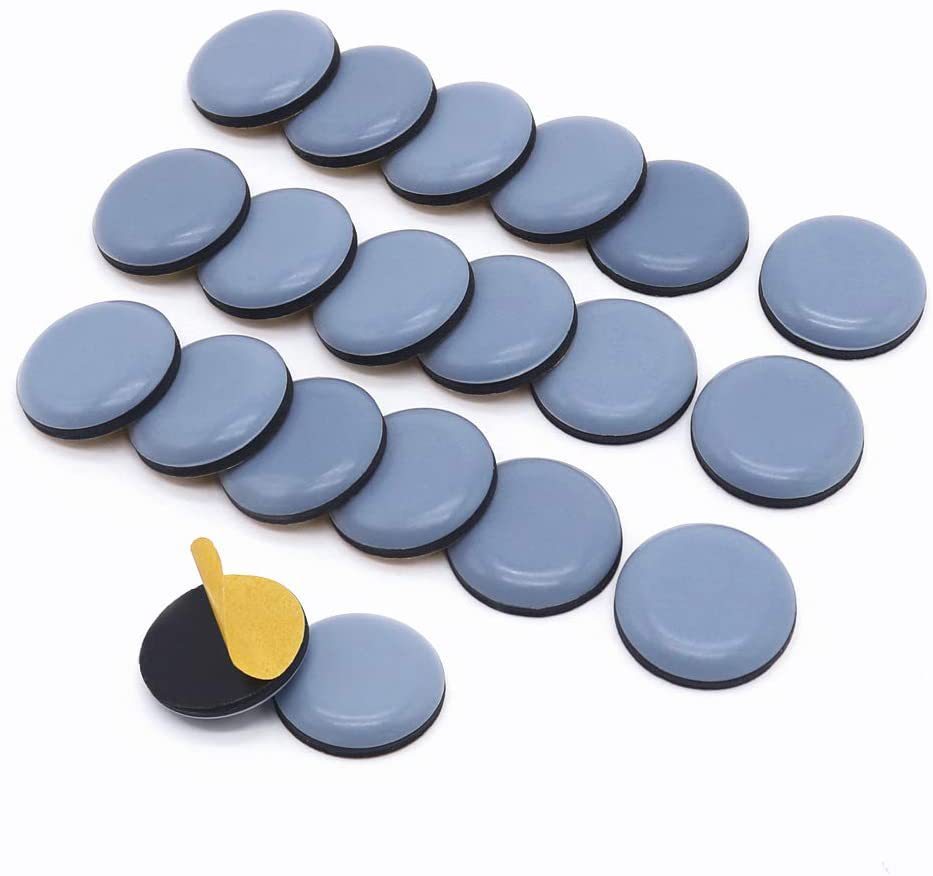 Round Self-adhesive Wear-resistant Teflon Mute Table And Chair Foot Pad
