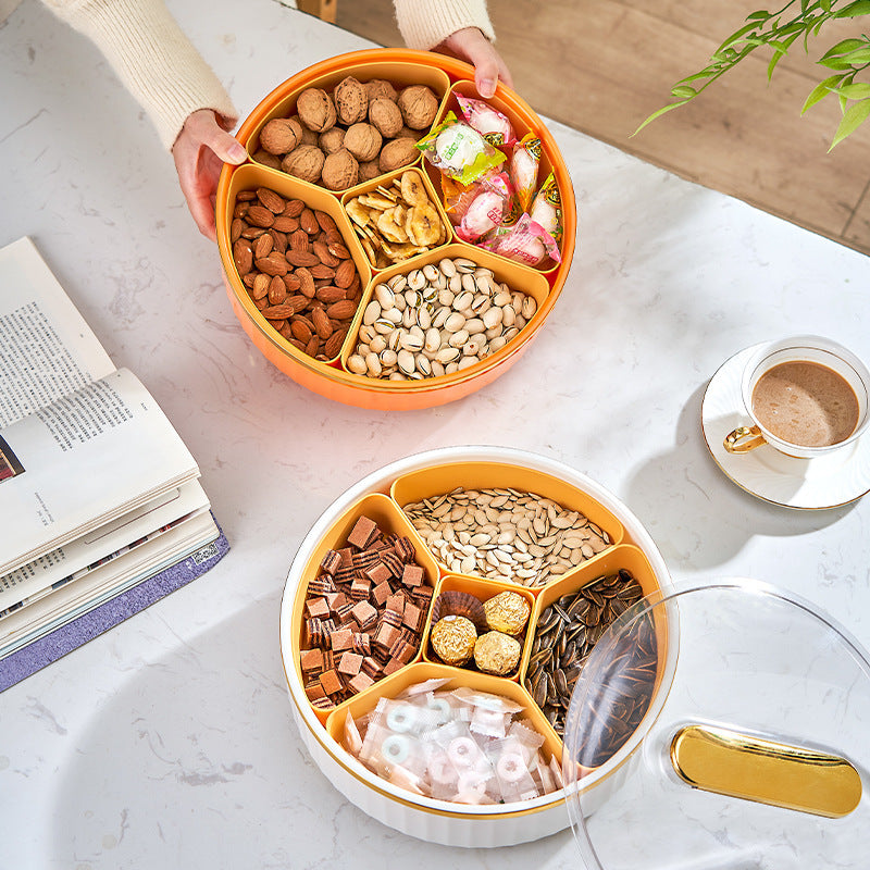 Home Living Room Coffee Table Candy Nuts Snack Storage Box