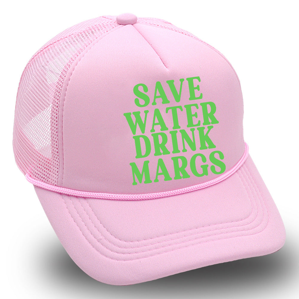 Save Water Ink Margs Printed Baseball Cap