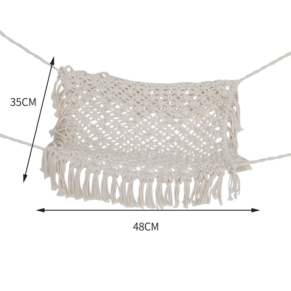 Photography Props Crib Shooting Auxiliary Hand-woven Hammock