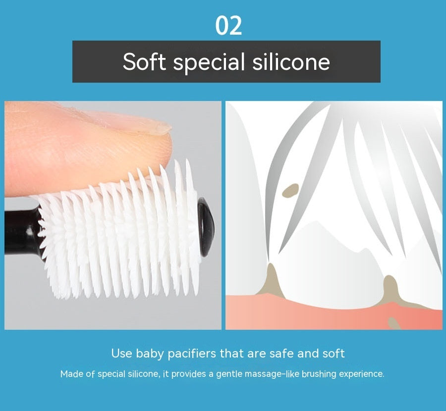 Pet Dog Cat Toothbrush 360 Degrees Oral Cleaning Teeth Improve Bad Breath Prevention Dental Calculus Toothpaste