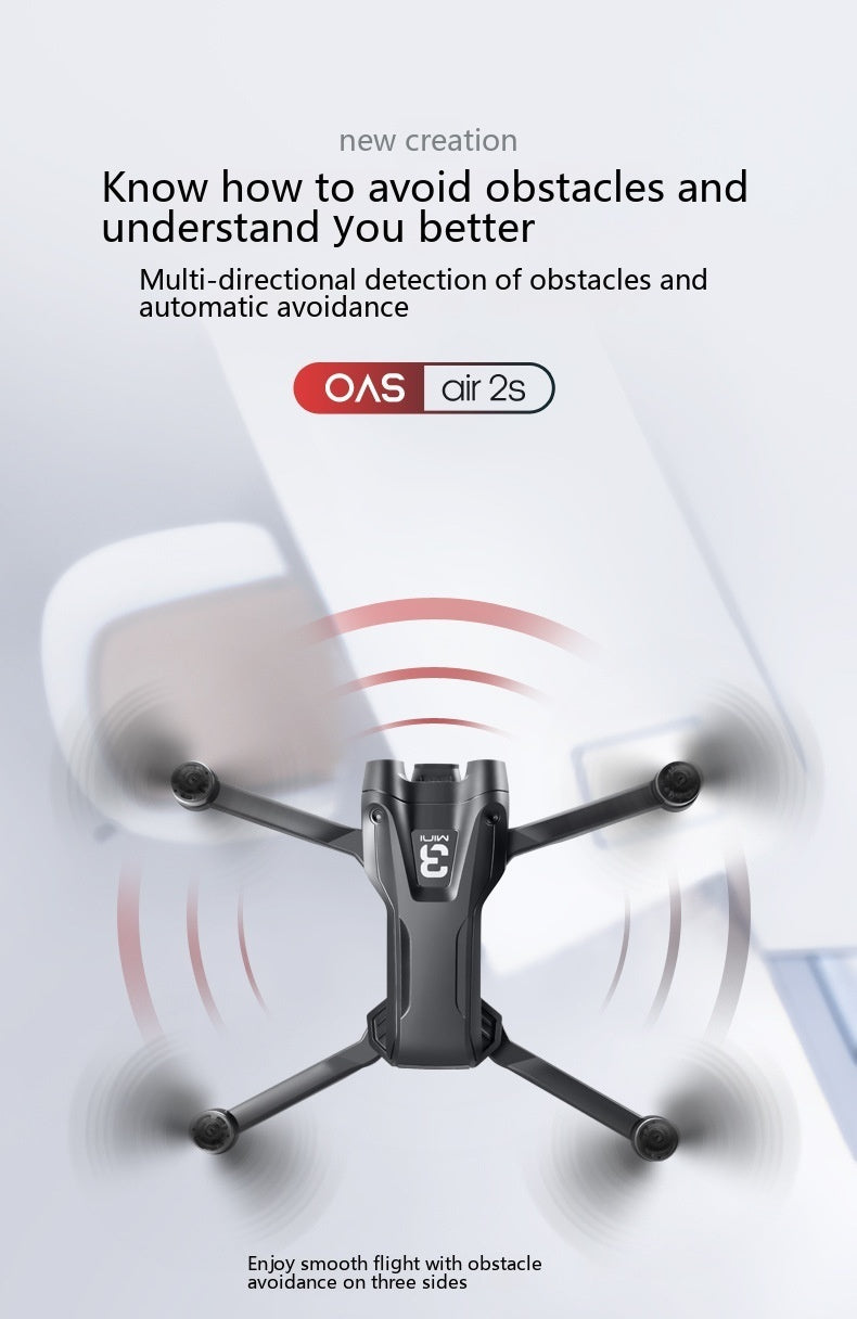 Optical-Flow Dual-Camera Drone – Stable Hover FPV Quadcopter