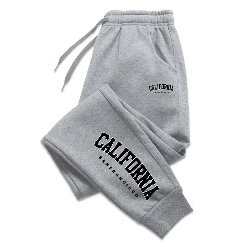 Men’s Warm Sports Pants – Ankle-Banded Casual Winter Wear