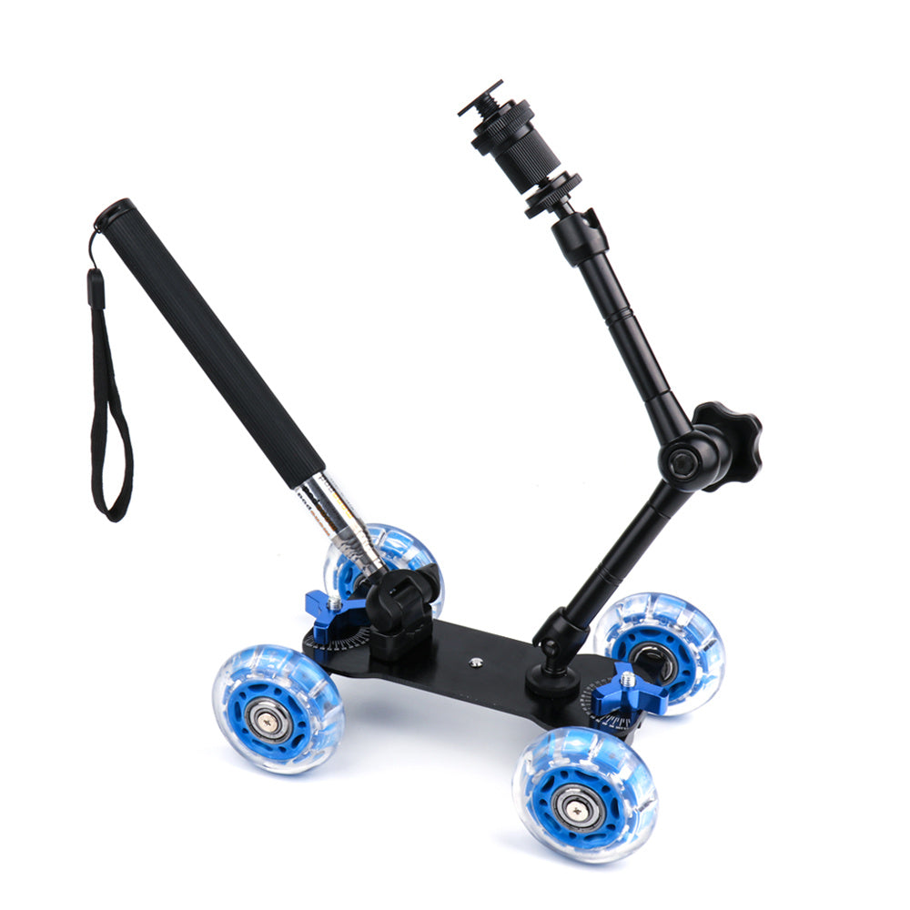 Photography Pulley Slider Car for SLR Cameras