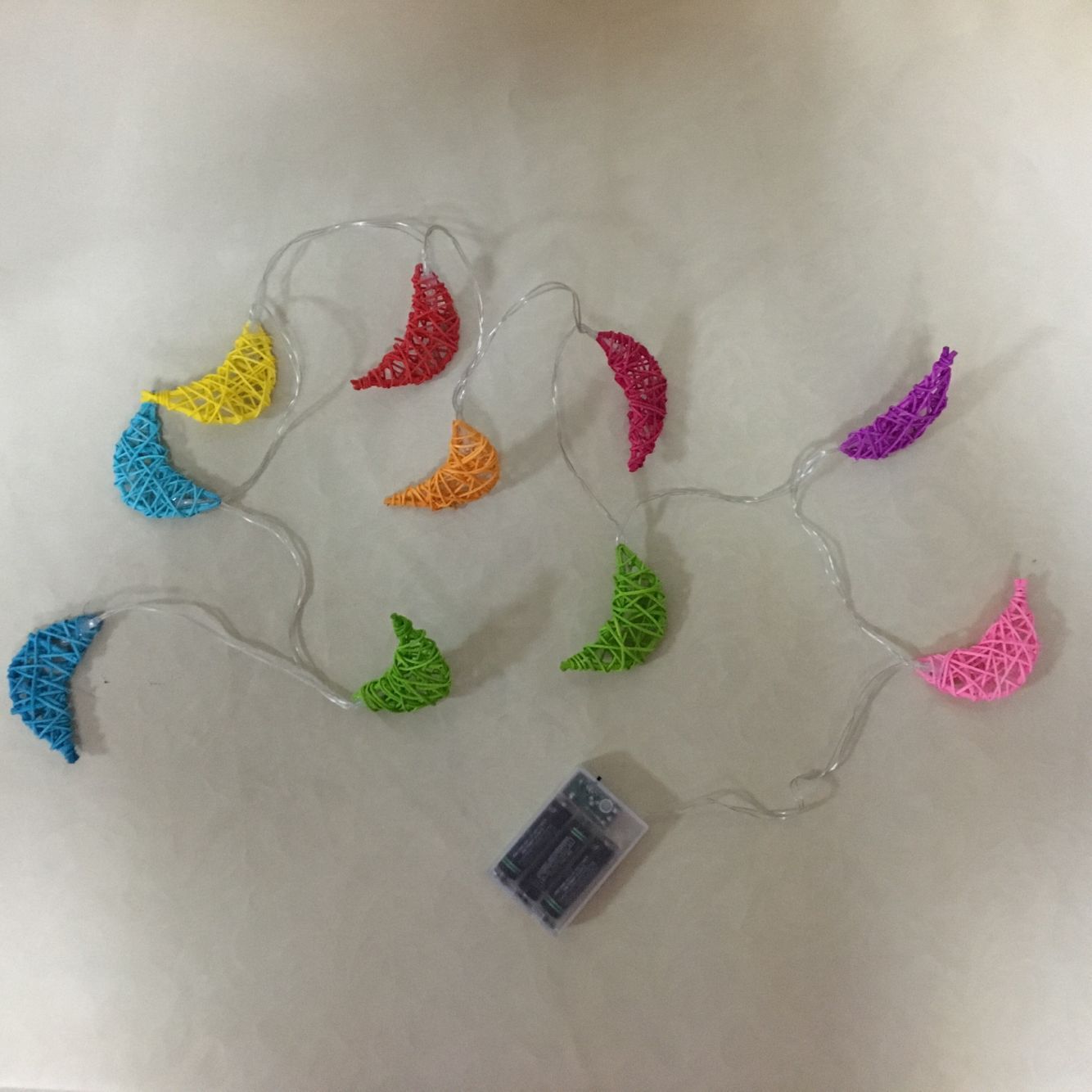 Moon Lighting Chain Battery Christmas Decoration