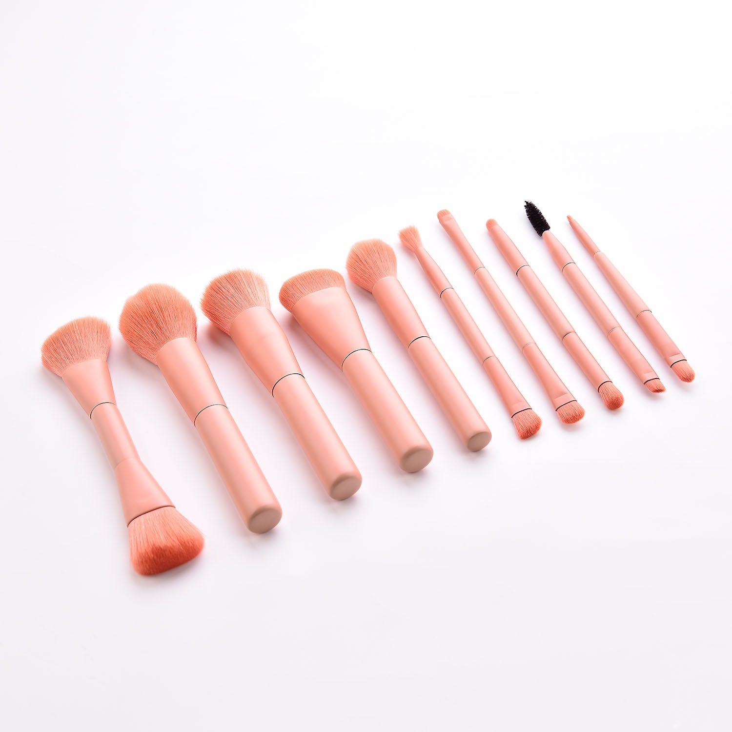 10-Piece Makeup Brush Set – Essential Beauty Tool Collection