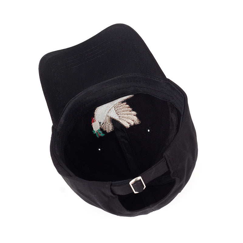European And American Embroidery Pigeon Baseball Cap