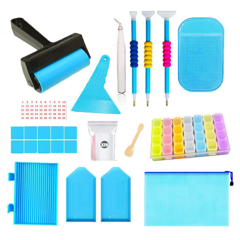 5D Diamond Painting Accessories – Colored Diamonds for DIY Household Crafts