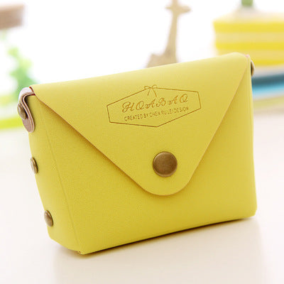Cute Candy Color Key Case – Macaron Coin Purse & Mini Wallet