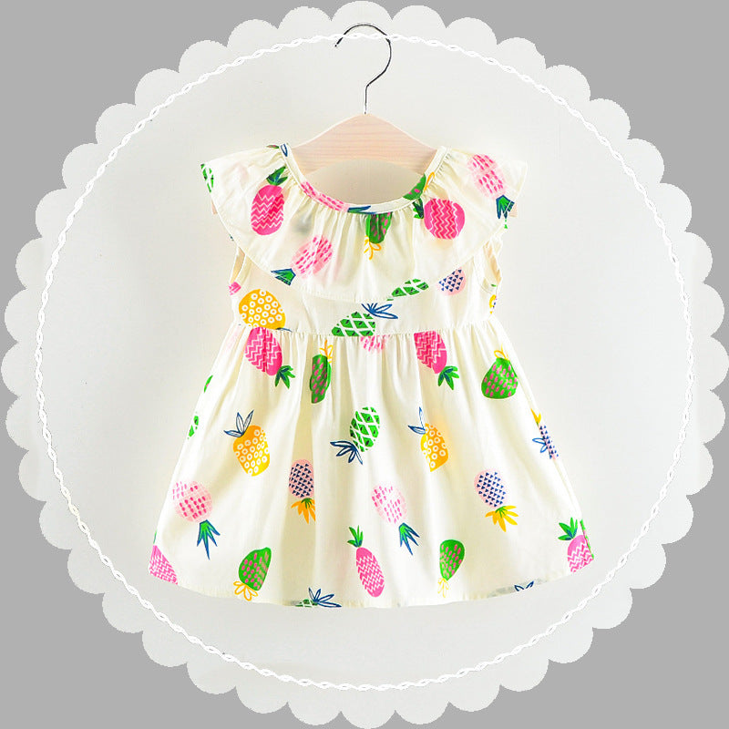 Pineapple Print Dress