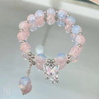 S187 Butterfly Glazed Bracelet