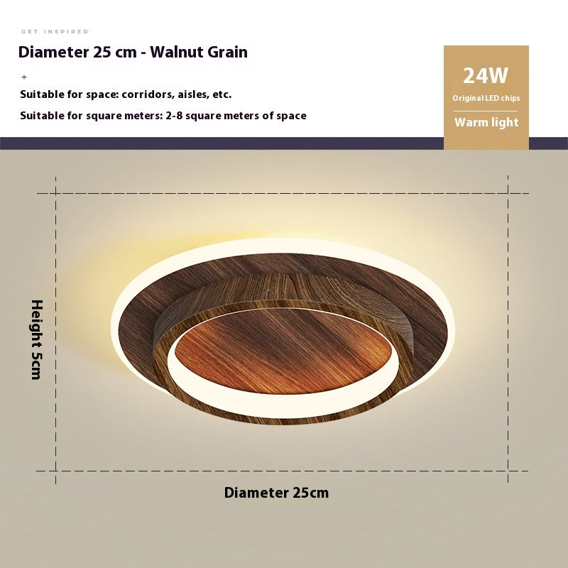 Led Hallway Light Entrance Foyer Nordic Simple Corridor Aisle Light Ceiling Luminaire Surface Mounted Luminaire