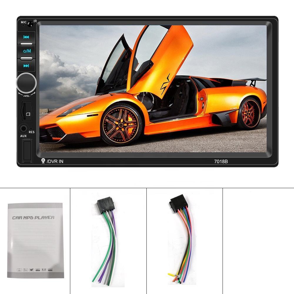 7-Inch Car Stereo Autoradio – Touch Screen Radio with Bluetooth & FM
