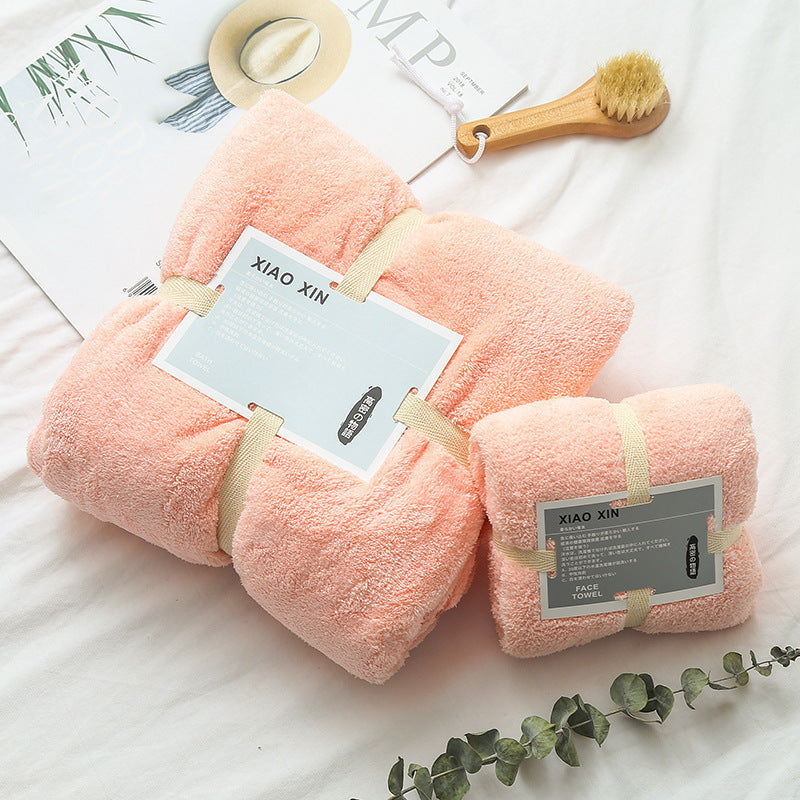 Absorbent Bath Towel For Mother And Child