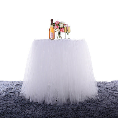 Elegant Party Tulle Tablecloth