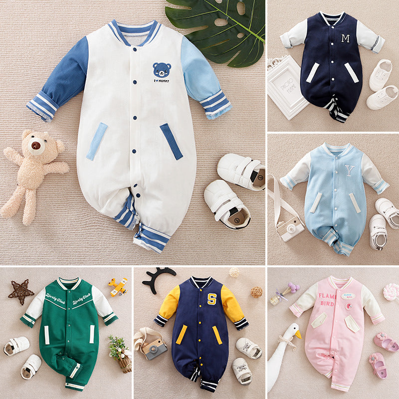 Baby Cotton Romper – One-Piece Outfit for Infant Boys & Girls