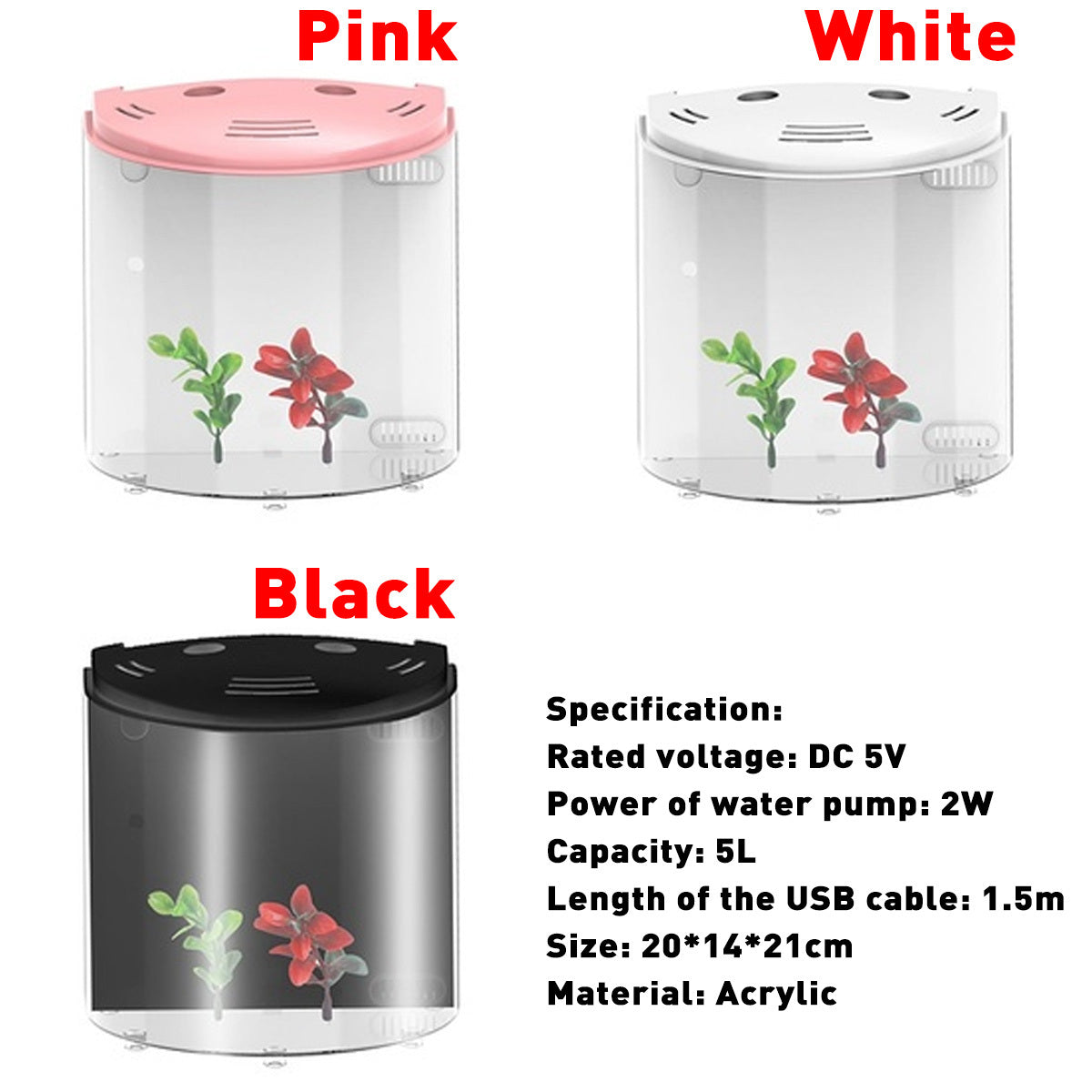 Eco-Friendly Acrylic Fish Tank