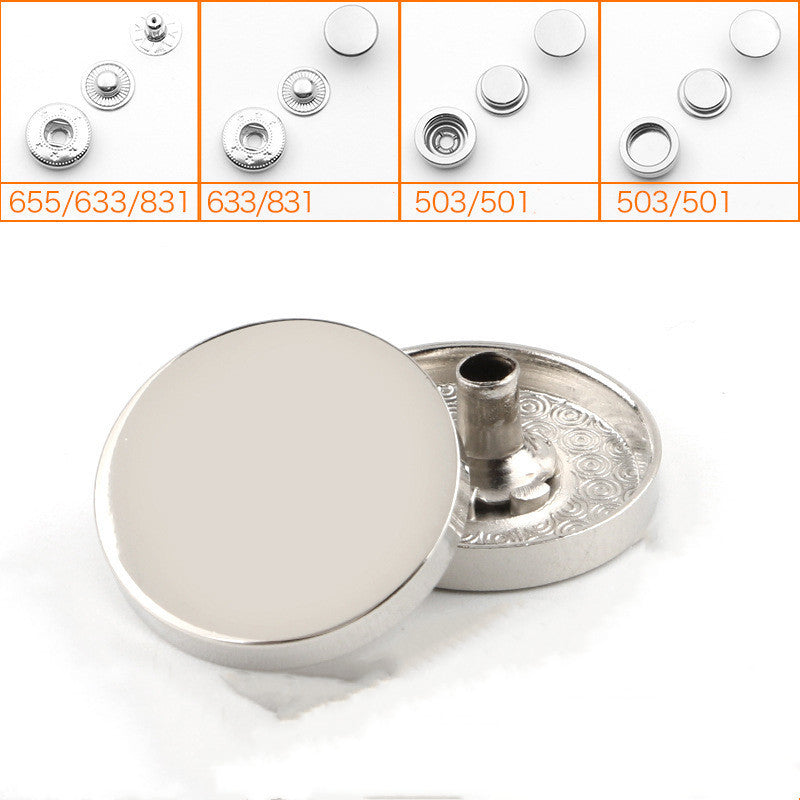 Metal Snap Buttons – Jacket, Denim & Clothing Accessories