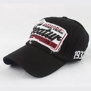 European and American Style Letter Embroidered Peaked Cap