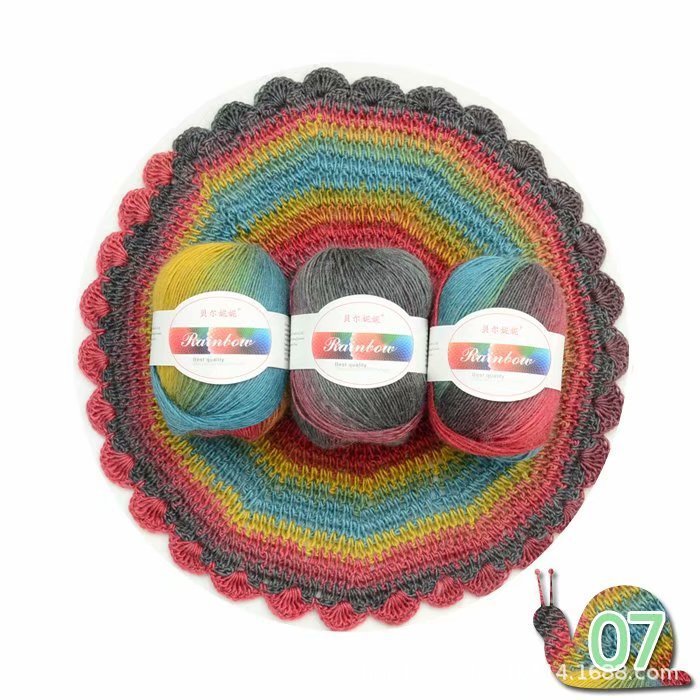 Rainbow Ball of Yarn – Colorful Knitting and Crochet Supplies
