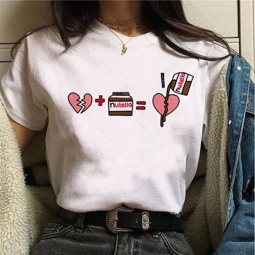 Unisex Loose Fit Student T-Shirt – Casual Short Sleeve Top