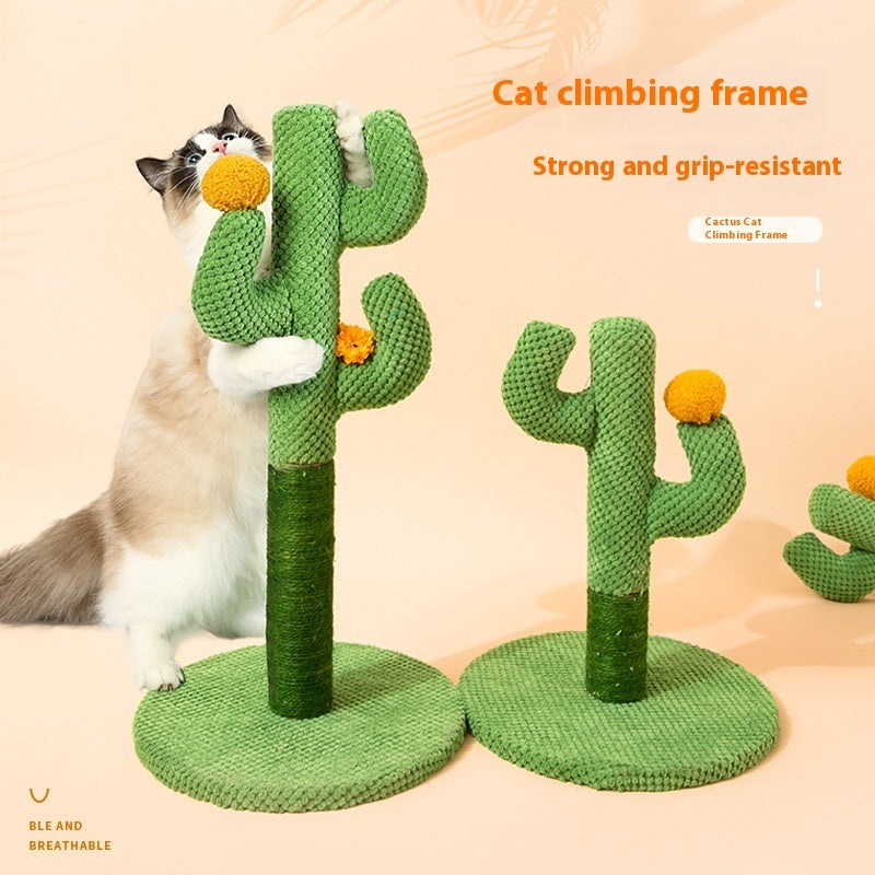 Masson Cactus Sisal Cat Scratch Board and Climbing Pole