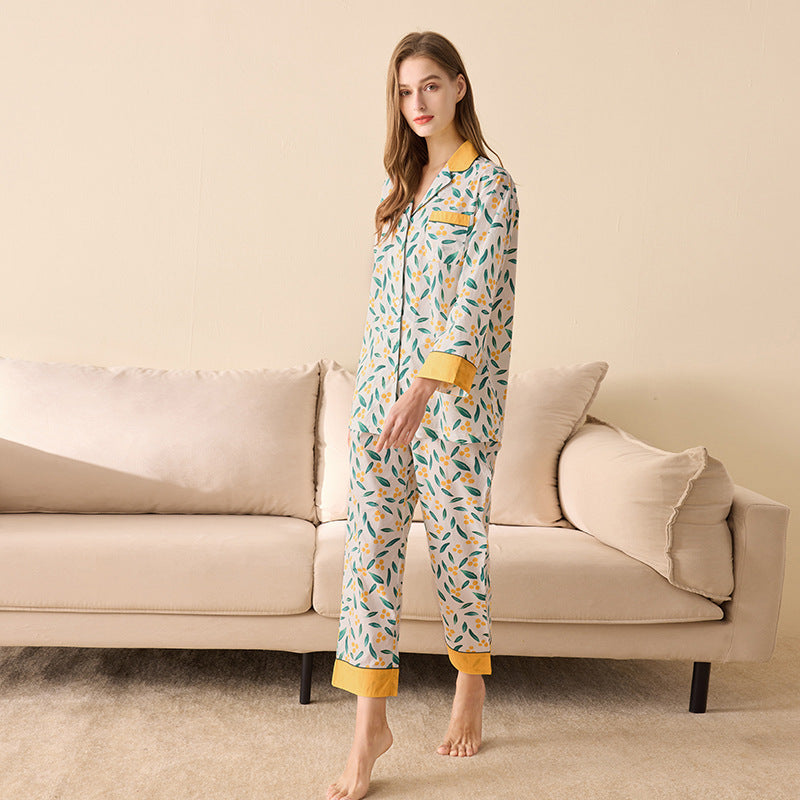 Women's Lavender Flavor Homewear Pajamas Suit