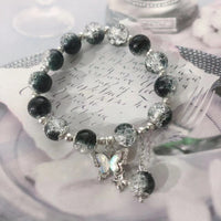 S183 Butterfly Glazed Bracelet