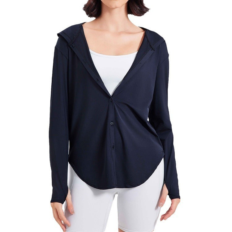 Women's Fashionable Cool Sunscreen Shirt Sports Jacket