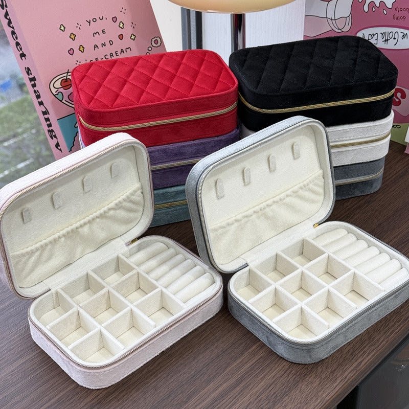 Simple Fashion Personality Portable Jewelry Box