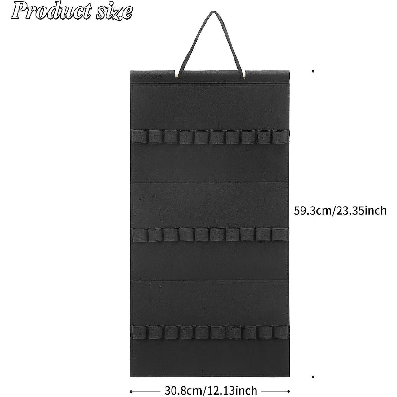 Felt Cloth Hair Band Buggy Bag Hair Accessories Display Rack Wall Mounted