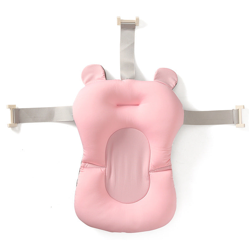 Newborn Bath Support Cushion – Anti-Slip Baby Shower Bed